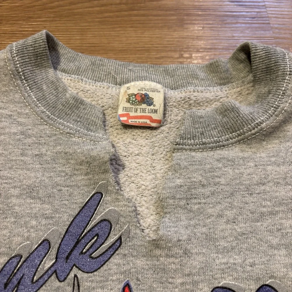 VTG 90s Ohio State Looney Tunes Homecoming Sweatshirt Small Cutoff Cropped Shirt